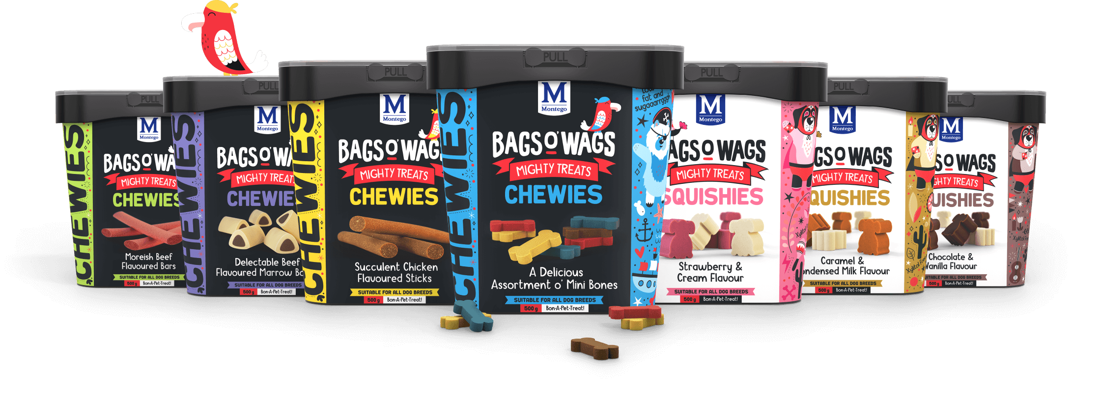 Bags O' Wags Product Range